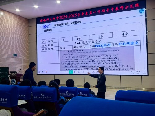 賀俊老師執教骨干教師示范課